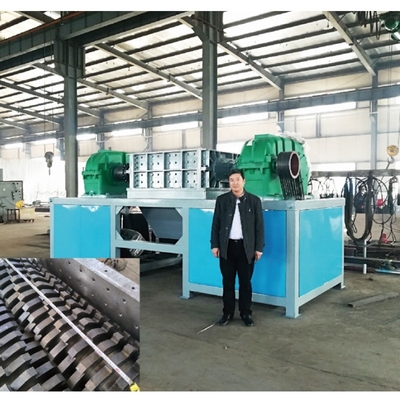 Paper Industry Industrial Dawei Large High Efficient Double Shaft Cow Bone Shredder And Crusher Machine